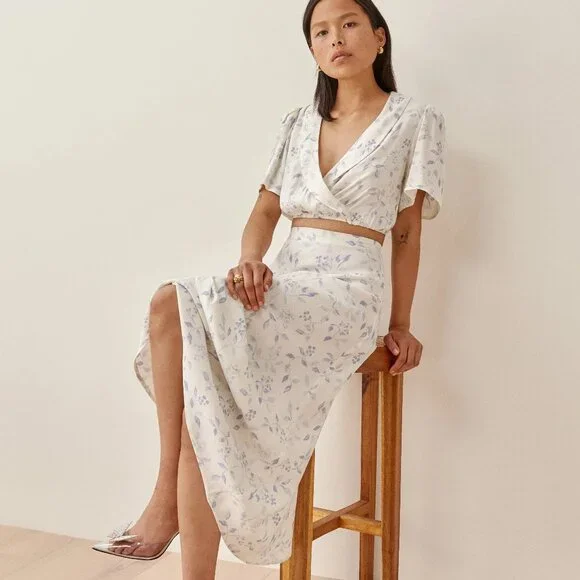Reformation | Dresses | Hr Sale Reformation Florian Two Piece Laurel | Poshmark Reformation | Dresses | Hr Sale Reformation Florian Two Piece Laurel | Poshmark
